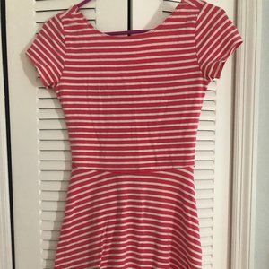 Abercrombie and Fitch Dress - Pink and White